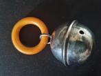 Zilveren Rammelaar - Rinkelbel., Antiek en Kunst, Ophalen of Verzenden, Zilver