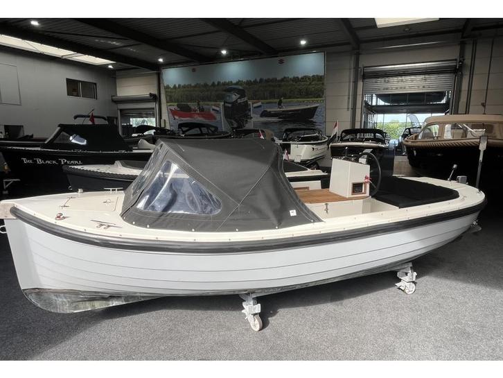 Ariadne 580 sloep + elektromotor, Watersport en Boten, Sloepen, Gebruikt, 3 tot 6 meter, Polyester