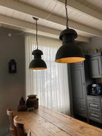 HK Living Warehouse L hanglamp set, grijs, industrieel, Ophalen, 50 tot 75 cm, Zo goed als nieuw, Metaal