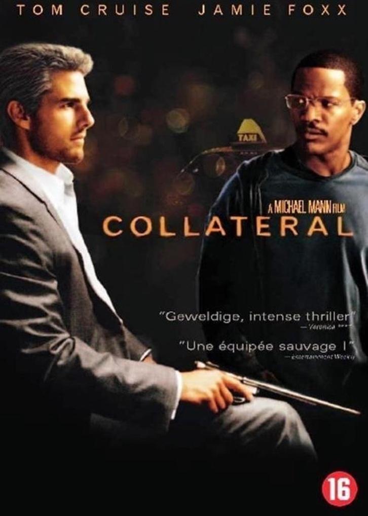 DVD Collateral (regie Michael Mann) Tom Cruise en Jamie Foxx, Cd's en Dvd's, Dvd's | Actie, Gebruikt, Actiethriller, Vanaf 16 jaar