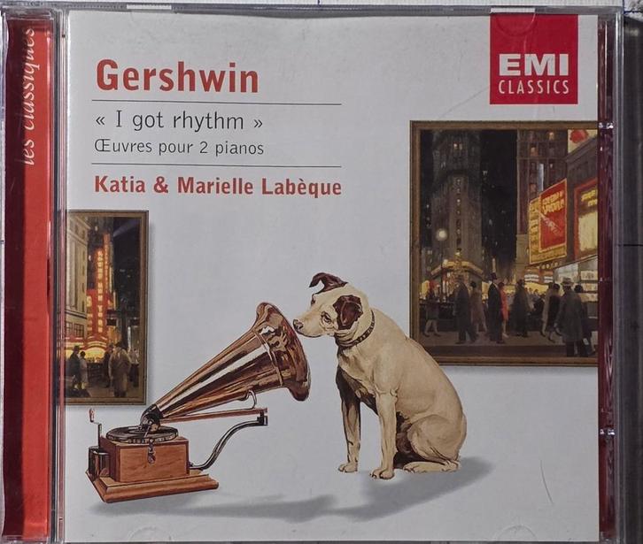 Gershwin - I Got Rhythm - Katia & Marielle Labèque, Cd's en Dvd's, Cd's | Klassiek, Zo goed als nieuw, Kamermuziek, Modernisme tot heden
