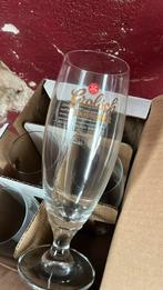 Grolsch Bokbier glazen 6 stuks, Ophalen of Verzenden, Zo goed als nieuw, Bierglas
