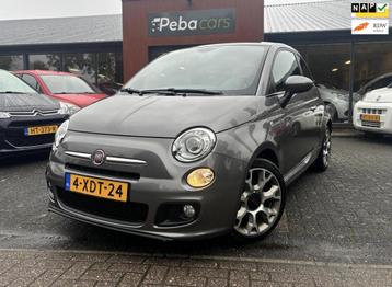 Fiat 500 0.9 TwinAir Turbo 500S*Vol Leer*Xenon*Navigatie*Pan beschikbaar voor biedingen