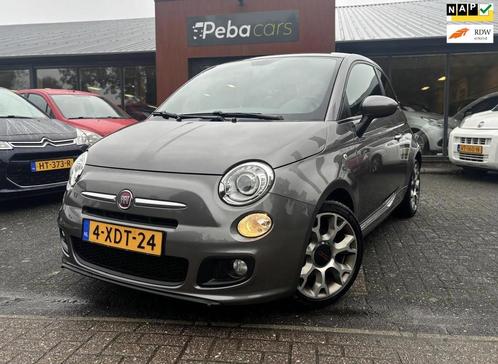 Fiat 500 0.9 TwinAir Turbo 500S*Vol Leer*Xenon*Navigatie*Pan, Auto's, Fiat, Bedrijf, Te koop, ABS, Airbags, Airconditioning, Centrale vergrendeling