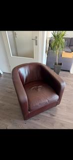 leather sofa, Ophalen of Verzenden, Zo goed als nieuw