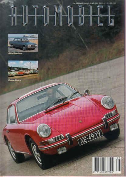 Automobiel 5 2001 : Porsche 911 - Alfa Romeo 1750 Berlina, Boeken, Auto's | Folders en Tijdschriften, Gelezen, Algemeen, Ophalen of Verzenden