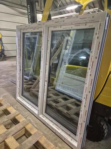 Kunststof kozijn nieuw 2x dr/kp Triple HR+++ beschikbaar voor biedingen