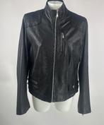 MC GREGOR Zwart leer jas  Maat 38/40, Maat 38/40 (M), McGregor, Zwart, Ophalen of Verzenden