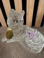 The bradford exchange smitten kitten crystal certificaat, Verzenden, Nieuw, Dier