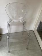 Transparante design stoel, Huis en Inrichting, Ophalen, Kunststof, Overige kleuren, Zo goed als nieuw