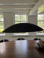 Design Hanglamp , leren kap , bruin ., Ophalen, Kunststof, Zo goed als nieuw, Modern