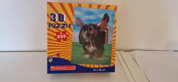 3D puzzel hond / 555 stukjes beschikbaar voor biedingen