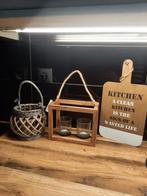Heel veel leuke decoratie 3.00 pst, Rond, Ophalen of Verzenden, Zo goed als nieuw, Minder dan 25 cm