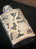Mexicaans zilveren parfumflesje, Antiek en Kunst, Antiek | Glas en Kristal, Ophalen of Verzenden