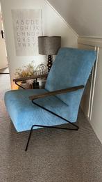 Fauteuil velours ribstof, Huis en Inrichting, Fauteuils, Ophalen, Zo goed als nieuw, Minder dan 75 cm, 50 tot 75 cm
