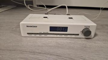 Silvercrest keukenradio met Alarmfunctie (wekker) (wit) beschikbaar voor biedingen