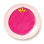 Kitsch kitchen bordje granaat, Keramiek, Ophalen of Verzenden, Zo goed als nieuw, Bord(en)