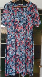 Sensia Jurk Maat 42 - Kleurrijk, Kleding | Dames, Maat 42/44 (L), Zo goed als nieuw, Knielengte, Rood