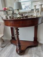 Antieke engelse wandtafel, 19e eeuw, mahoniehout, Antiek en Kunst, Antiek | Meubels | Tafels, Ophalen