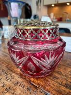 Kristal rozenvaas Val st Lambert, Verzenden, Zo goed als nieuw, Kristal