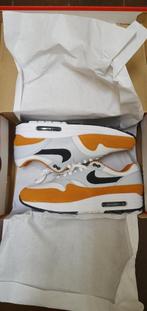 NIKE AIR MAX 1 WHITE/BLACK MONARCHE (US10/EUR44), Ophalen, Nike air max, Overige kleuren, Nieuw