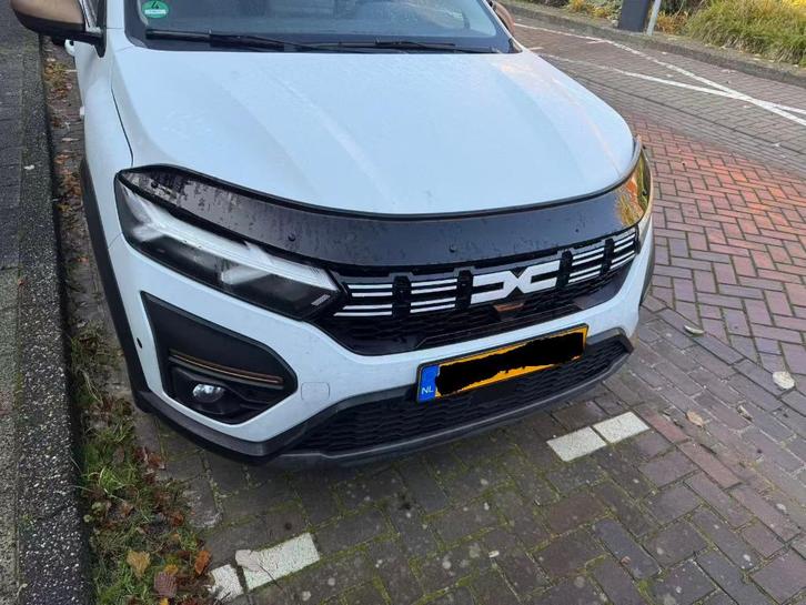 [TK ]Dacia Jogger - auto Hood deflector zwart gebruikt, Auto diversen, Auto-accessoires, Gebruikt, Ophalen