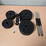 Dumbells - Halterset 14,5 KG totaal zgan, Sport en Fitness, Fitnessmaterialen, Ophalen, Benen, Dumbbells, Halterset