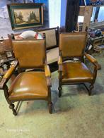 Opa en Oma stoelen met leren zitting, Ophalen