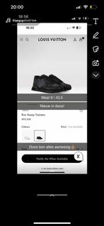 Louis vuitton run away maat 43,5 NIEUW, Ophalen of Verzenden, Zo goed als nieuw, Zwart, Broek of Spijkerbroek