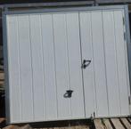 Novo ferm garagedeur met loopdeur, Ophalen, Garagedeur, Zo goed als nieuw, 120 cm of meer