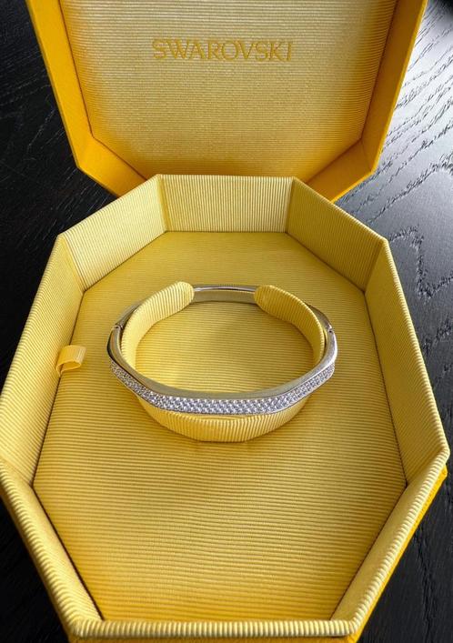 Swarovski, Dextera bangle z.g.a.n.!, Sieraden, Tassen en Uiterlijk, Armbanden, Zo goed als nieuw, Zilver, Zilver, Met kristal