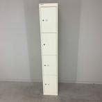 Bisley Basic BS4 Lockerkast Krijtwit Modulair, Modern Industrieel, Onbekend, Ophalen of Verzenden, Zo goed als nieuw