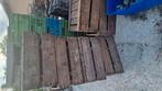 Gave veilingkratten, veilingkisten, houten kratten fruitkrat, Doe-het-zelf en Verbouw, Kratten en Dozen, Ophalen, Gebruikt, 100 cm of meer