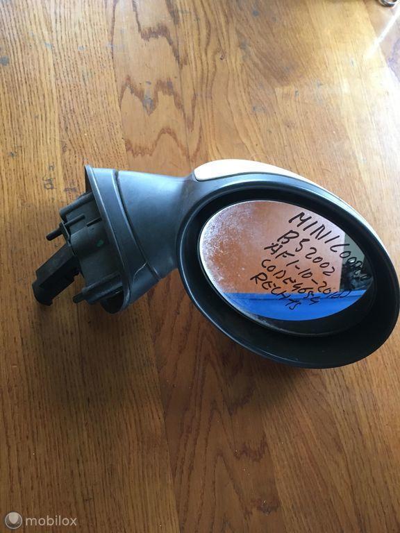 Buitenspiegel rechts wit Mini I ('01-'06), Auto-onderdelen, Spiegels, Mini, Gebruikt, Ophalen of Verzenden