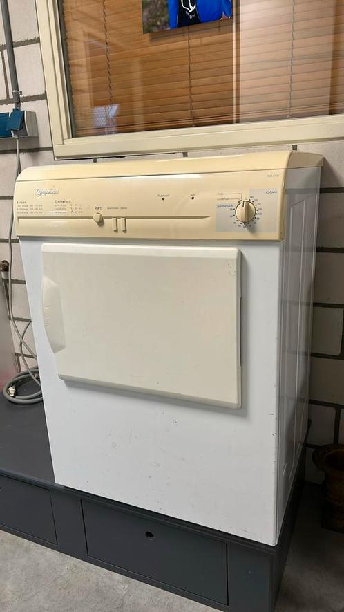 Bouknecht wasdroger. TRAS6120. Condensdroger., Witgoed en Apparatuur, Wasdrogers, Zo goed als nieuw, Condens, Voorlader, Minder dan 85 cm