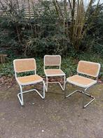 3 eetkamerstoelen (Vintage/Thonet/Marcel Breuer), Gebruikt, Overige kleuren, Ophalen of Verzenden, Drie