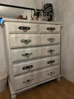 Grote ladekast wit, Huis en Inrichting, Kasten | Ladekasten, Ophalen, 5 laden of meer, Zo goed als nieuw, Minder dan 100 cm
