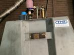 Olieopslagtank compleet, Ophalen, Gebruikt