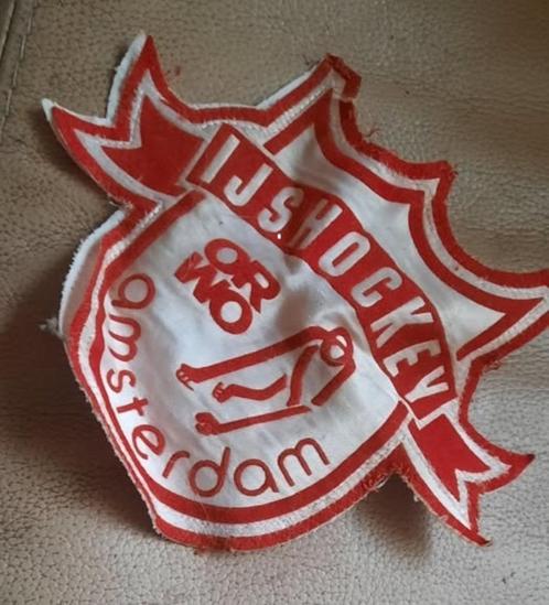 Gezocht ijshockey embleem ORWO Amsterdam badge patch, Sport en Fitness, IJshockey, Zo goed als nieuw, Overige typen, Ophalen of Verzenden