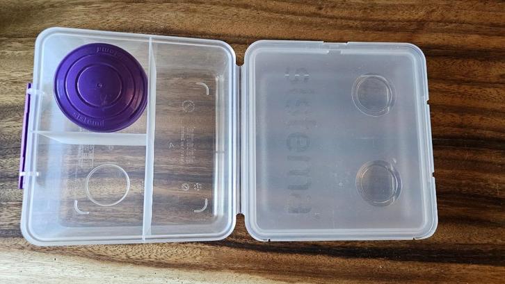 De Sistema TO GO Lunch Cube Max, Huis en Inrichting, Keuken | Tupperware, Nieuw, Overige typen, Paars, Ophalen of Verzenden