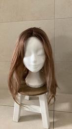 Haarwerk - lang haar rooted blond/bruin, Ophalen of Verzenden, Zo goed als nieuw, Pruik of Haarverlenging