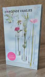 Hangende Vaasjes Set van 3 - Nieuw in Doos!, Overige kleuren, Nieuw, Ophalen of Verzenden, Glas