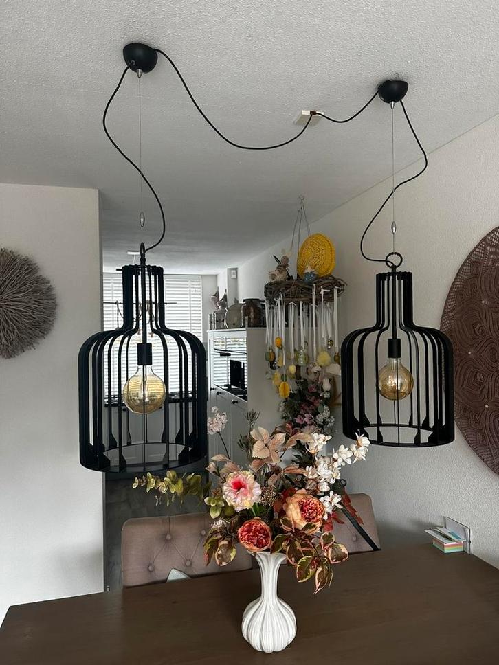 Hanglampen, Huis en Inrichting, Lampen | Kroonluchters, Zo goed als nieuw, Ophalen