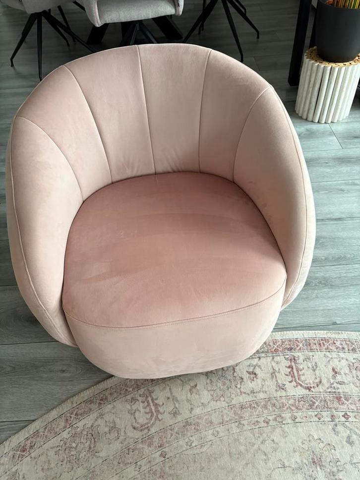 Zo Goed Als Nieuwe Draaifauteuil, Huis en Inrichting, Fauteuils, Zo goed als nieuw, Stof, 75 tot 100 cm, Ophalen of Verzenden