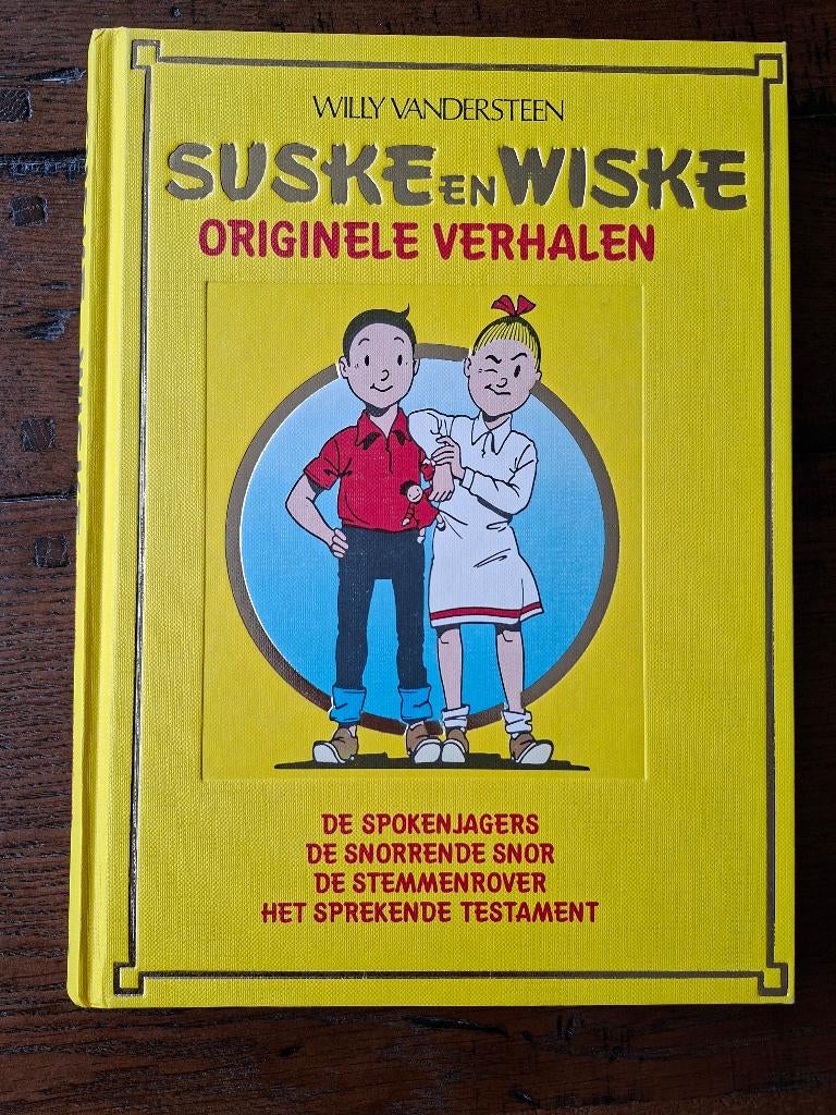 Suske en Wiske Lecturama De spokenjagers De stemmenrover, Gelezen, Willy Vandersteen, Eén stripboek, Ophalen of Verzenden