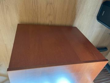 Ikea Galant eiken hoekbureau + bureaukast - afbeelding 12