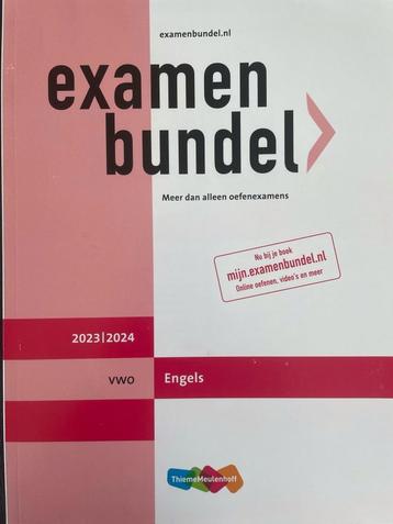 Engels VWO examenbundel 23/24 beschikbaar voor biedingen