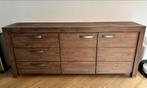 Acacia houten Dressoir, Ophalen, Gebruikt, 150 tot 200 cm, 25 tot 50 cm