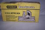 Vintage Stanley H114 A Mitre Box in originele doos. Izgs., Doe-het-zelf en Verbouw, Gereedschap | Overige machines, Ophalen of Verzenden