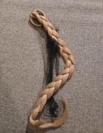 Fake braid / nep gevlochten haar -  blond, Verzenden, Nieuw, Pruik of Haarverlenging